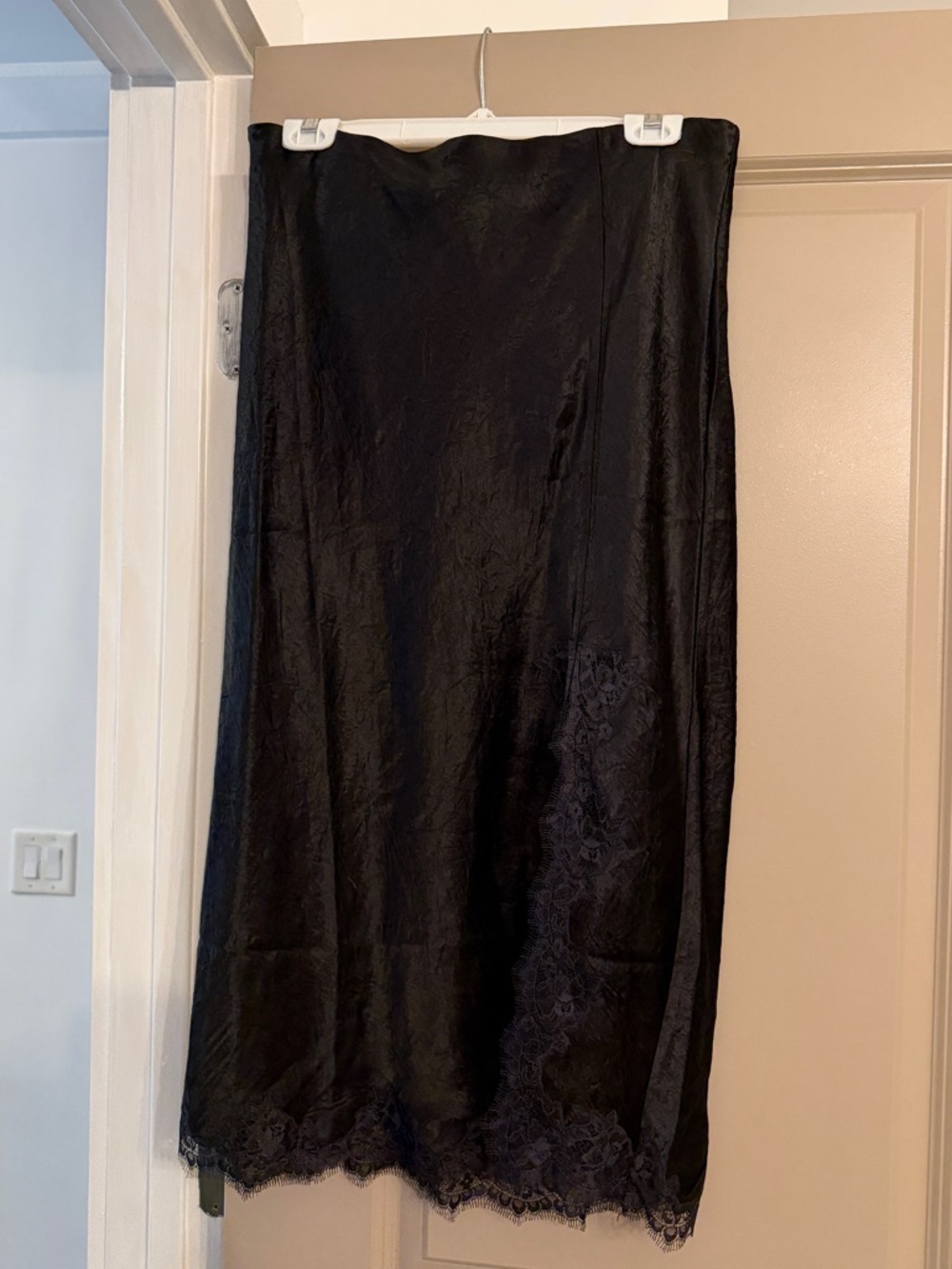 J. Crew Gwyneth lace-trim slip skirt - Picture 2 of 5